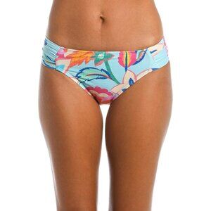 La Blanca Island Goddess Side Shirred Hipster Bottom in Floral Print 14‎
